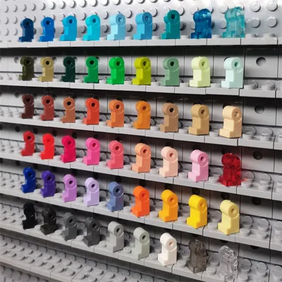 10pcs DIY MOC Building block figures parts For Body Part Leg, Right For 971 Image