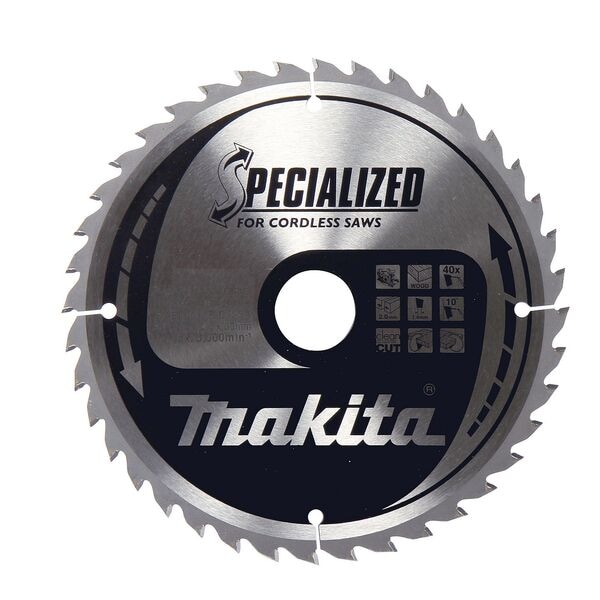 makita Kreissägeblatt »B-32954« 165,0 mm 40 Zähne braun Image