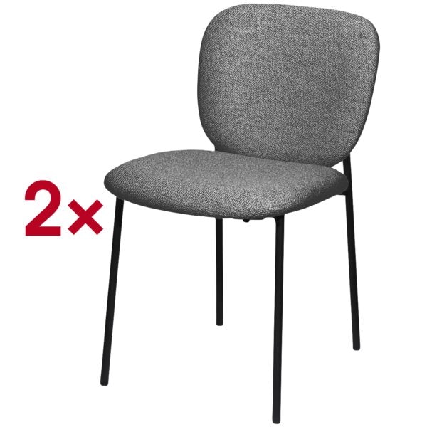 meet 2er-Set Stuhl »meet - Twist« grau, 48 cm Image