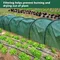 Jardin extérieur serre Tunnel ombre filet couverture Portable Cloche cerceaux pour jardin cour Patio