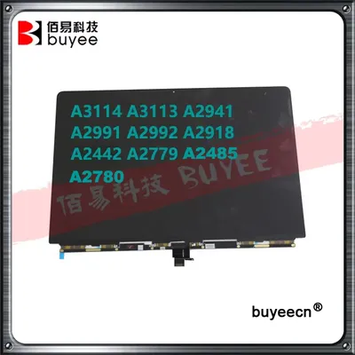 Original New LCD Only A3241 A3420 A3114 A3113 A2941 A2991 A2992 A2918 A2442 A2779 A2485 A2780 For