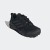 Wanderschuh ADIDAS TERREX "TERREX SKYCHASER GORE-TEX", Gr. 42, schwarz (core schwarz, core schwarz, carbon), Textil, Synthetik, sportlich, Schuhe
