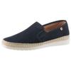 Slipper VERBENAS "Boris Hole Gallery", Herren, Gr. 41, blau (marine), Textil, Veloursleder, klassisch, Schuhe, Espadrilles, Sommerschuh, Freizeitschuh mit luftiger Perforierung