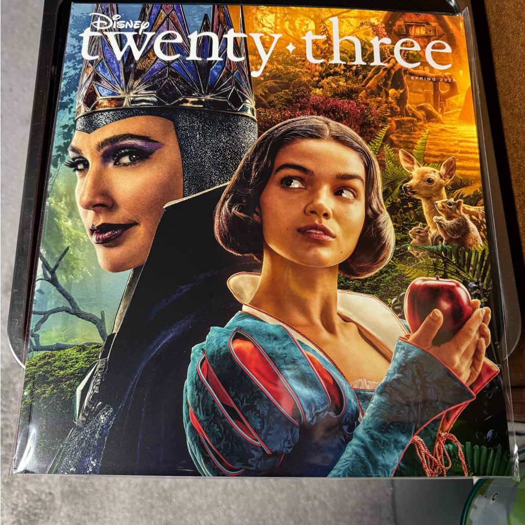 Disney Other | Disney Twenty Three Magazine Cover | Color: Blue/Red | Size: Os