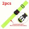 TEMU Personalised Embroidered Luggage Strap,customized Safe Luggage Belt