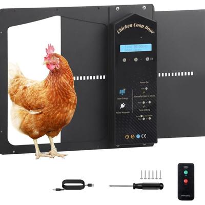 Ulisem - Automatische Solar-Hühnerstalltür, automatische Hühnerstalltür mit Timer, Fernbedienung, Image