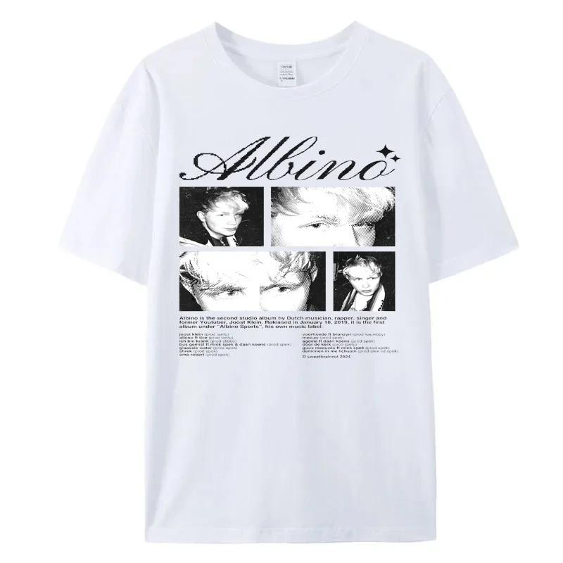 Joost Klein T-Shirt aus reiner Baumwolle, Sommer-Designer, Streetwear, Herren-T-Shirts, Streetwear, lustige Grafik, Unisex-Kleidung