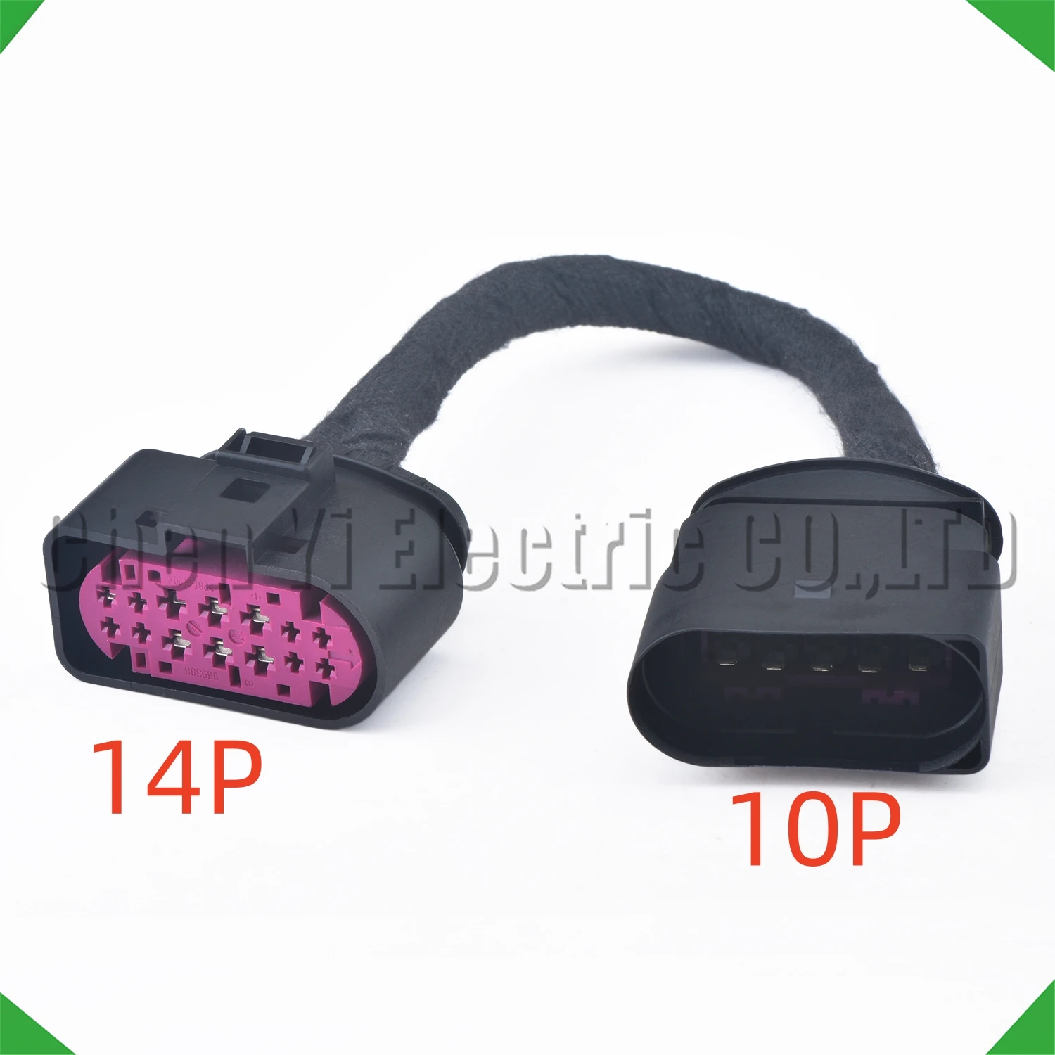 10P auf 14P Autosteckverbinder Konvertierung Kabelbaumstecker 1J 0973737 1J 0973835 Für VW-Halogen-Scheinwerfer wandeln Xenon-Scheinwerfer um Image