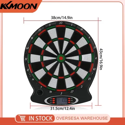 Zielbrett elektronische Spiele Professionelles elektronisches hängendes Dartscheiben-LCD-Score-Indikatorspiel mit Darts Image