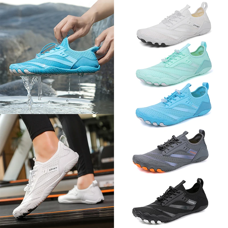Große Größe Unisex Outdoor Aqua Schuhe Paare Urlaub Am Meer Barfuß Schwimmen Schuhe Strand Spiel Schuhe Indoor Fitness Yoga Schuhe Image