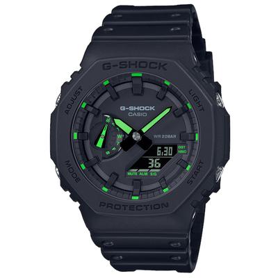 Casio G-Shock Herren Schwarz Uhr GA-2100-1A3ER Image