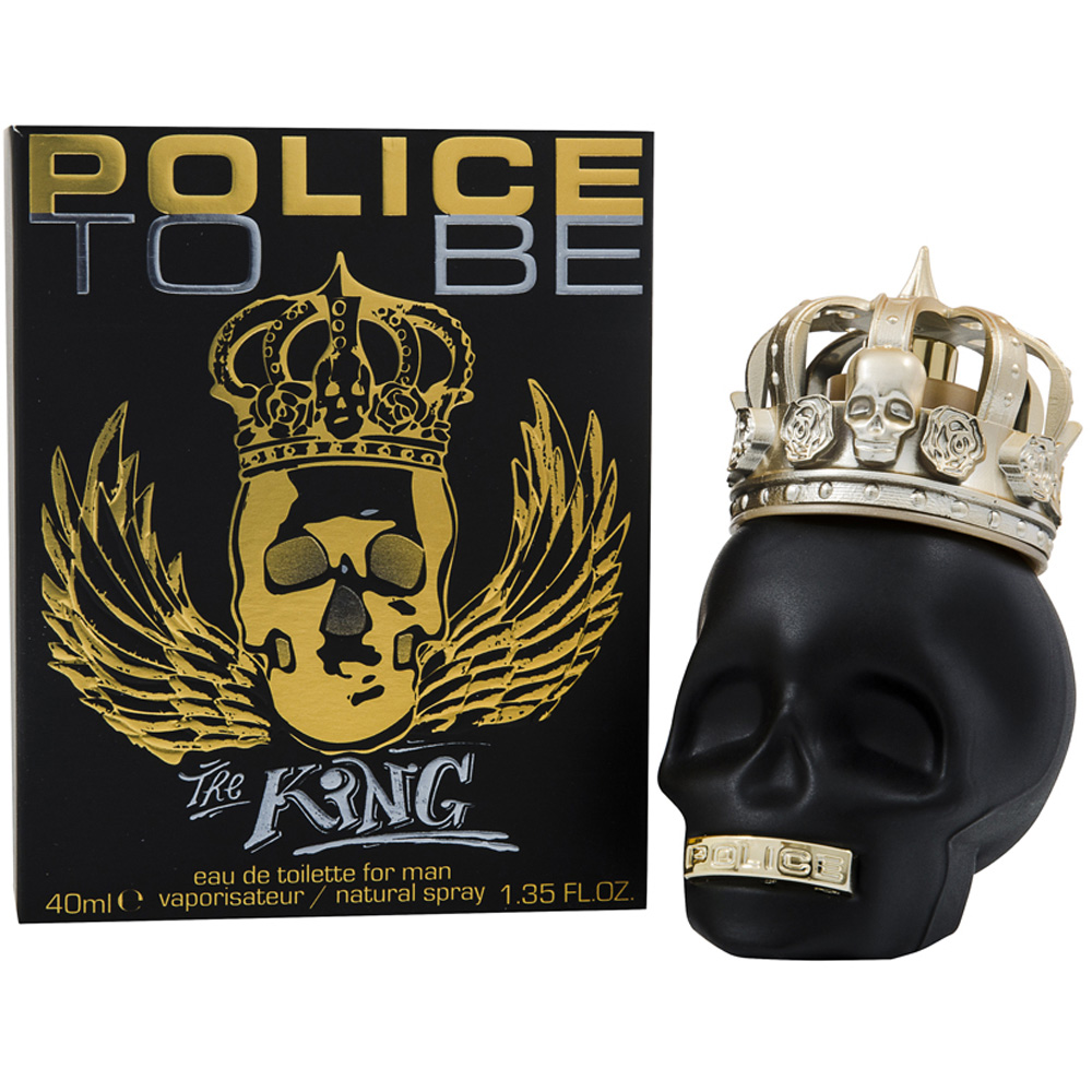 Police To Be The King For Man Edt Spray 40ml. Image