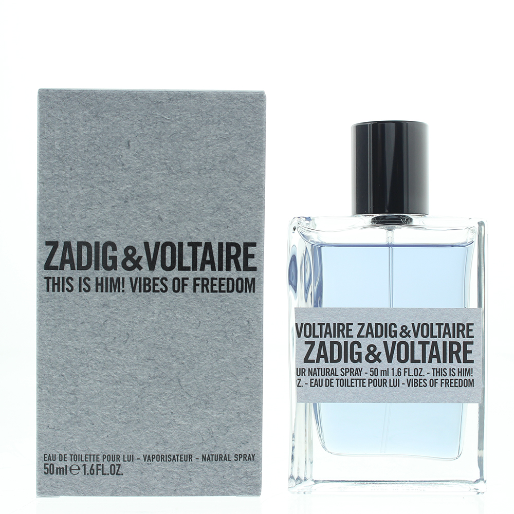 Zadig & Voltaire This Is Him! Vibes Of Freedom Eau De Toilette 50ml Image