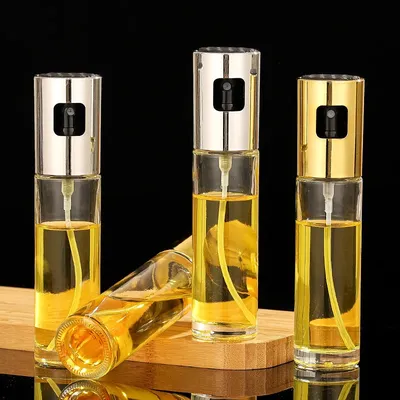 500ML Oil Spray BBQ Olive Oil Spray Diffuser For Kitchen Dispenser Bottle Squirt Container Vinegar