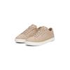 Sneaker TOMMY HILFIGER "TH HI VULC LOW CORE CANVAS", Herren, Gr. 48, beige, Textil, sportlich, Schuhe, Freizeitschuh, Halbschuh, Schnürer mit weich gepolstertem Schaftrand