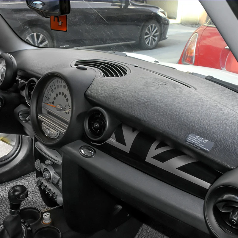 Für Mini Cooper R55 Clubman R56 R57 R58 R59 2010 2009 2008 Auto Center Control Panel Dashboard Streifen Trim Innen Zubehör Image