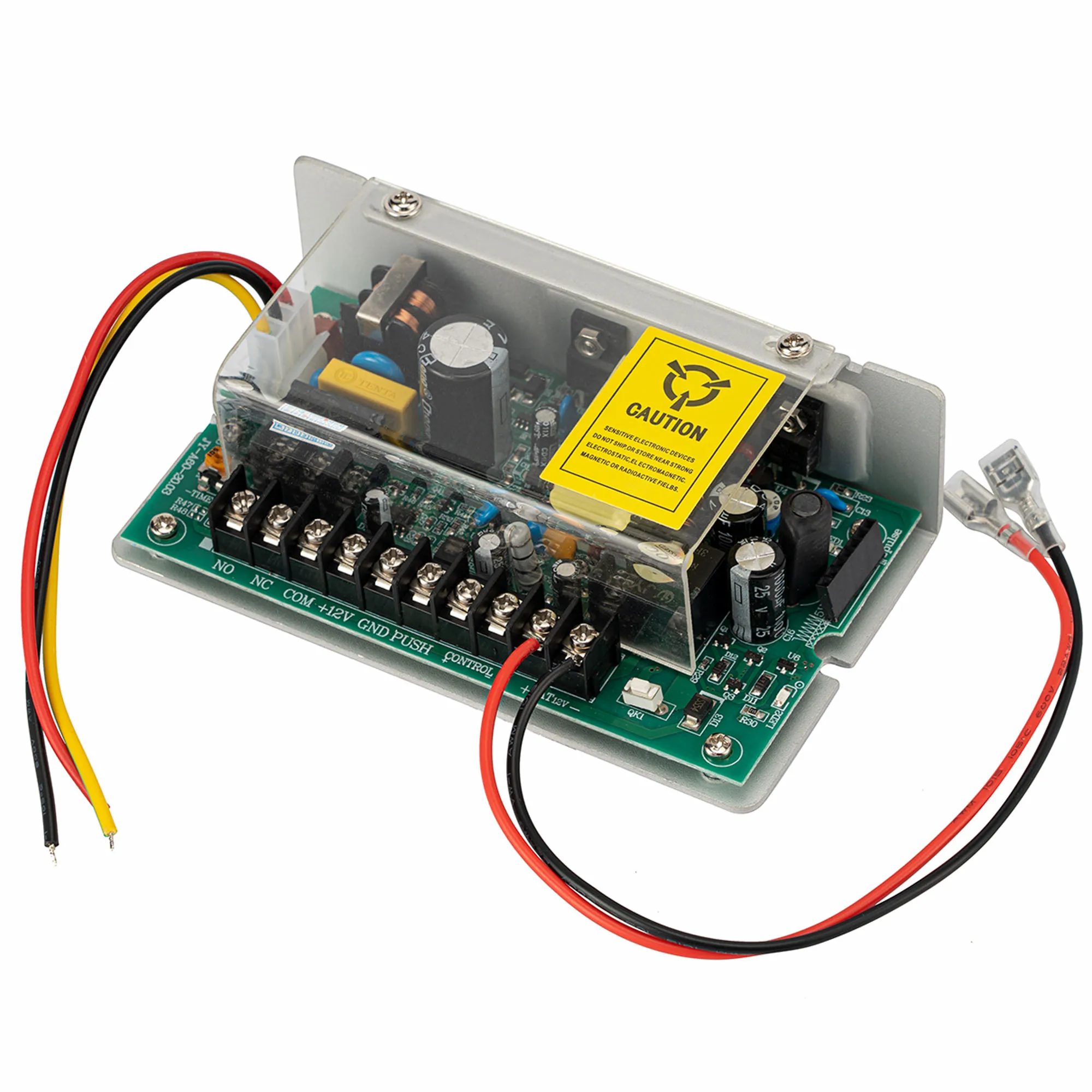 Zugangskontroll-Stromversorgungsplatine, AC110–240 V, DC12–15 V, 5 A, professioneller Power-Controller, Netzteil für Gesichts-Gegensprechanlage Image