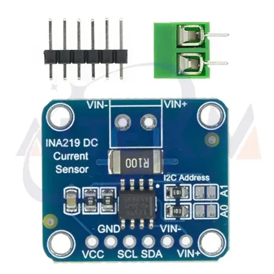 1/5PCS MCU-219 INA219 I2C IIC Null Drift Bidirektionale Strom Power Überwachung Sensor Modul Sensor Breakout Überwachung modul Image
