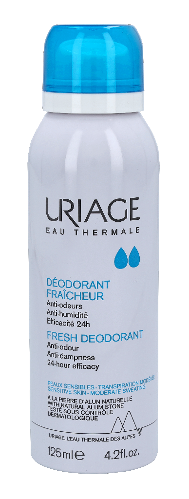 Uriage Deodrant Fraicheur- Fresh 24H. Image