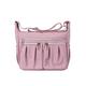 Damen-Umhängetasche mit mehreren Taschen – leichte, wasserdichte Umhängetasche aus Nylon mit Reißverschluss für Reisen, Arbeit und den täglichen Gebrauch, rosa, lila, schwarz