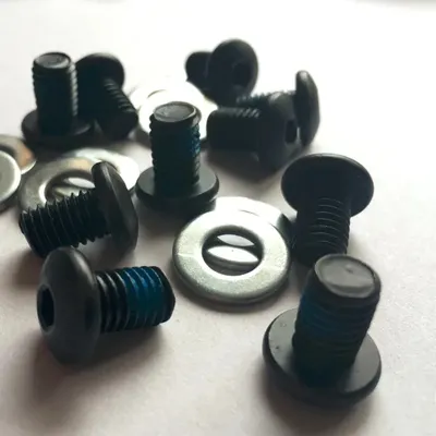 6pcs/lot 8mm Diameter Inline Skate Shoes Bottom Screws Nails For SEBA High HV SEBA Skates Patins