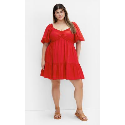 Plus Size Women's Mindy Dress - red by City Chic in Red (Size 20 W)