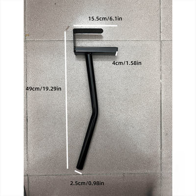 TEMU Iron Alloy Rack For Horses | Black Finish | & Sturdy | | Ideal For Horse Barns And , Horse Stable Equipment | Sleek Black Finish | Horse Accessory
