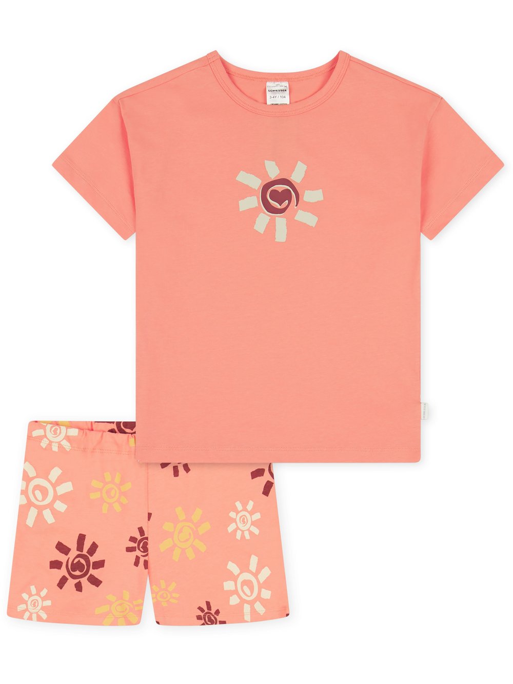 Schiesser Shorty Mädchen aprikot, 116 Image