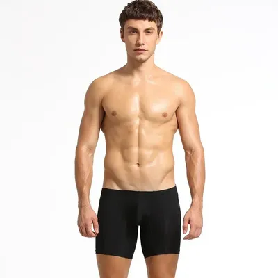 Herrenhosen, neue Herrenunterwäsche, enge lange Boxerunterwäsche für Herren 10202 Image