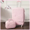 Anime 20 Zoll 24 Zoll Hello Kitty Trolley Case Sanrio Kawaii Koffer Mutter Box Mute Universal Rad