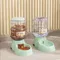 Dog Cat Automatic Feeder Food Bowl Water Fountain Large Capacity Pet Puppy Cat Food Storage Container
