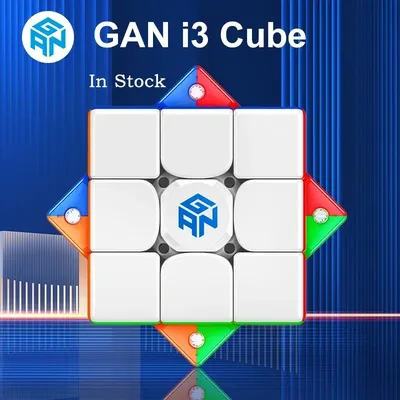 [Picube] GAN356i3 3x3x3 Magnetischer Zauberwürfel Stickerless 356 i3 Smart Cubes 3x3 Professionelle Magnete Puzzle Speed Cube gan 356 i Image