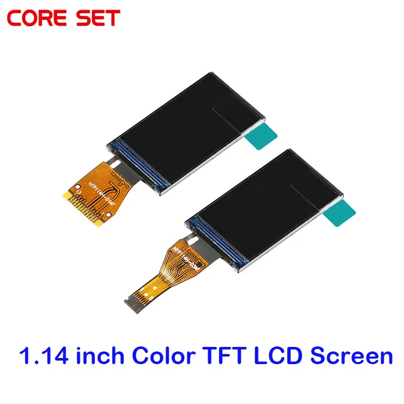 2 Stück 1,14 Zoll 135x240 Vollfarbiger TFT HD IPS Bildschirm LCD LED Anzeigemodul 135*240 ST7789 Treiber 3,3V SPI Schnittstelle 8 13 Pin Image