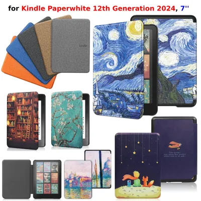 For Kindle Paperwhite 12th Generation Case 2024 7 inch Signature Edition para Amazon Kindle 2024