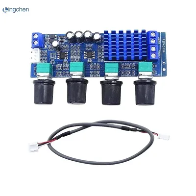 XH-M577 TPA3116D2 Audio High Power Tone Op Amps DC 12-24V Dual-channel Stereo 2 X 80W Digital