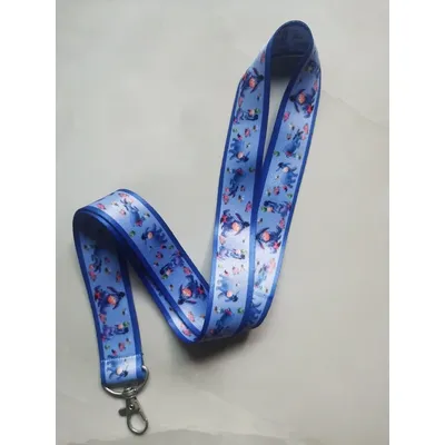 New 1 pcs cartoon eeyore Lanyards Keys Neck Strap For Card Badge Key Chain Lanyard Key Holder DIY