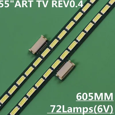 New LED Strip For 55"ART TV REV0.4 6920L-0001C 6922L-0028A 6916L0833A 0832A 55LM8600 55LM7600