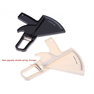 80mm Body Fat Caliper Adipometer Skinfold Measurement Slimming Lose Weight Body Fat Measure Tester