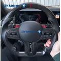 Volante riscaldato in fibra di carbonio per BMW G30 G20 G01 G02 G05 G06 G07 M4 M5 F90 M8 X3M X4M X5M X6M F40 F44 F97 F98 F95 F96 Rosso