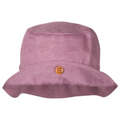Pure Pure - Kid's Schlapphut Leinen mit Knopf - Hut Gr 47-49 cm rosa Image