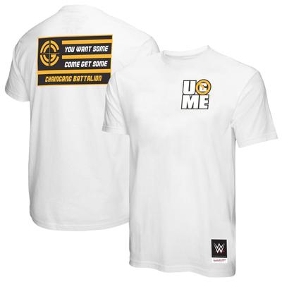 Weißes John Cena WrestleMania There And Back You Can't See Me T-Shirt für Herren Image