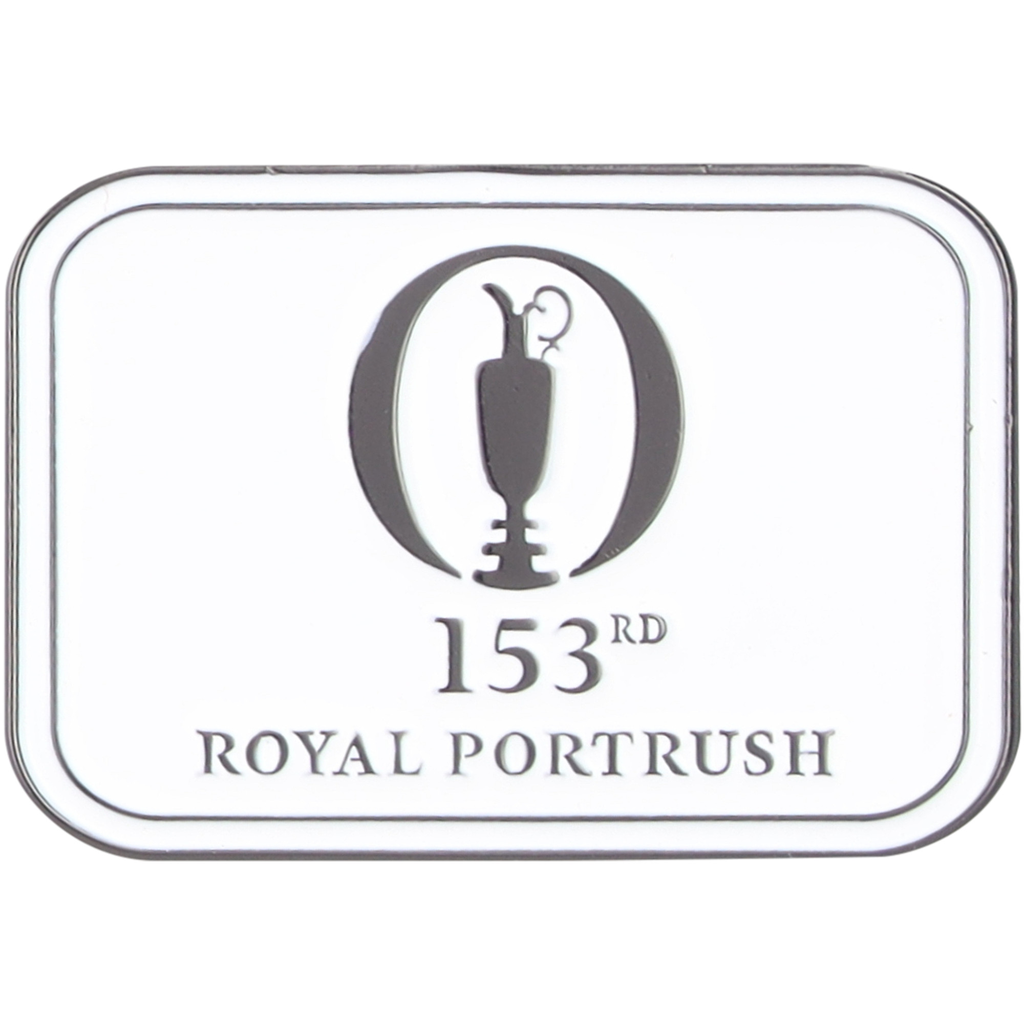 Anstecknadel „The 153rd Open Royal Portrush“ – Weiß Image