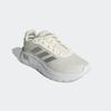 Walkingschuh ADIDAS SPORTSWEAR "CLOUDFOAM COMFY", Gr. 40,5, sanftes weiß, silber metallic, cloud weiß, Textil, Synthetik, sportlich, Schuhe