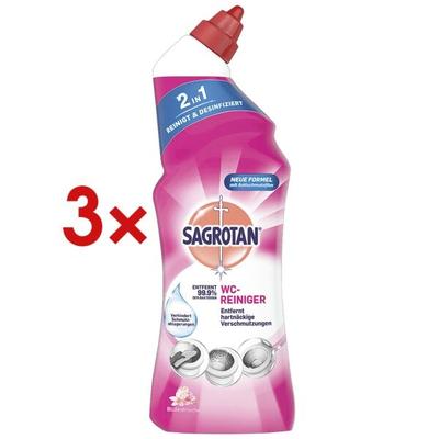 Sagrotan 3 x WC-Reiniger »Blütenfrische« Image