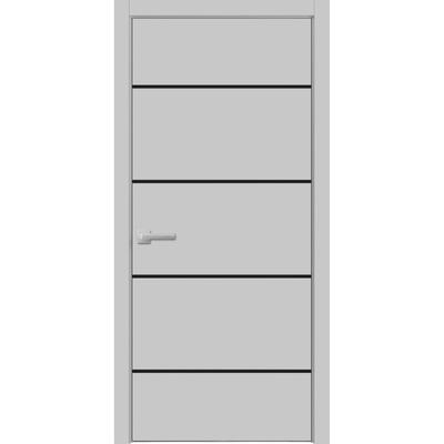 Modern Wood Interior Pre-Hung Door with Hardware
