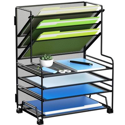 Desk Paper Organizer Tray - N/A