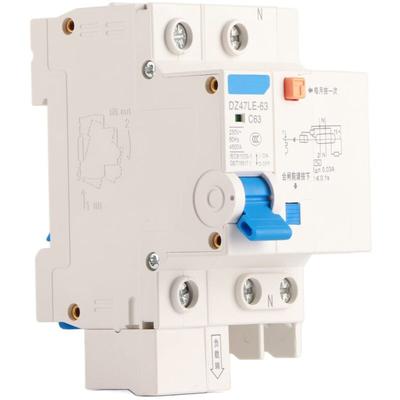 Ej.life - Mini-Leistungsschalter, 1P n 230V 63A 30mA Trennschalter Isolator Überlastschutz rccb Image