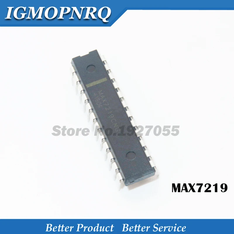 2 stücke MAX7219 MAX7219CNG MAX7219ENG MAX7221CNG MAX7221 DIP24-line display treiber neue original Image