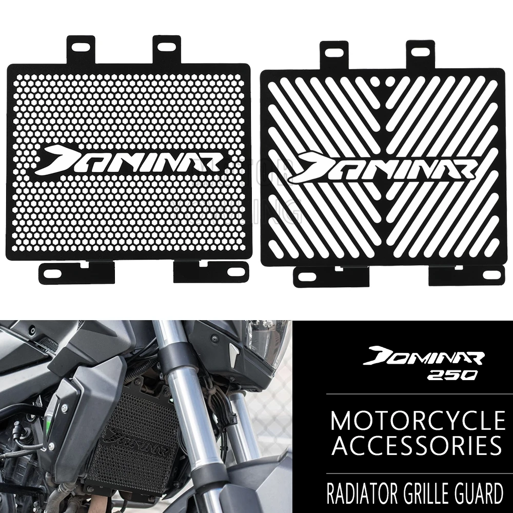 Für BAJAJ DOMINAR 250/400 Dominar 400 Alle JAHRE 2017 2018 2019 2020 2021 2022 2023 2024 Motorrad Kühler Schutz grille Abdeckung Image