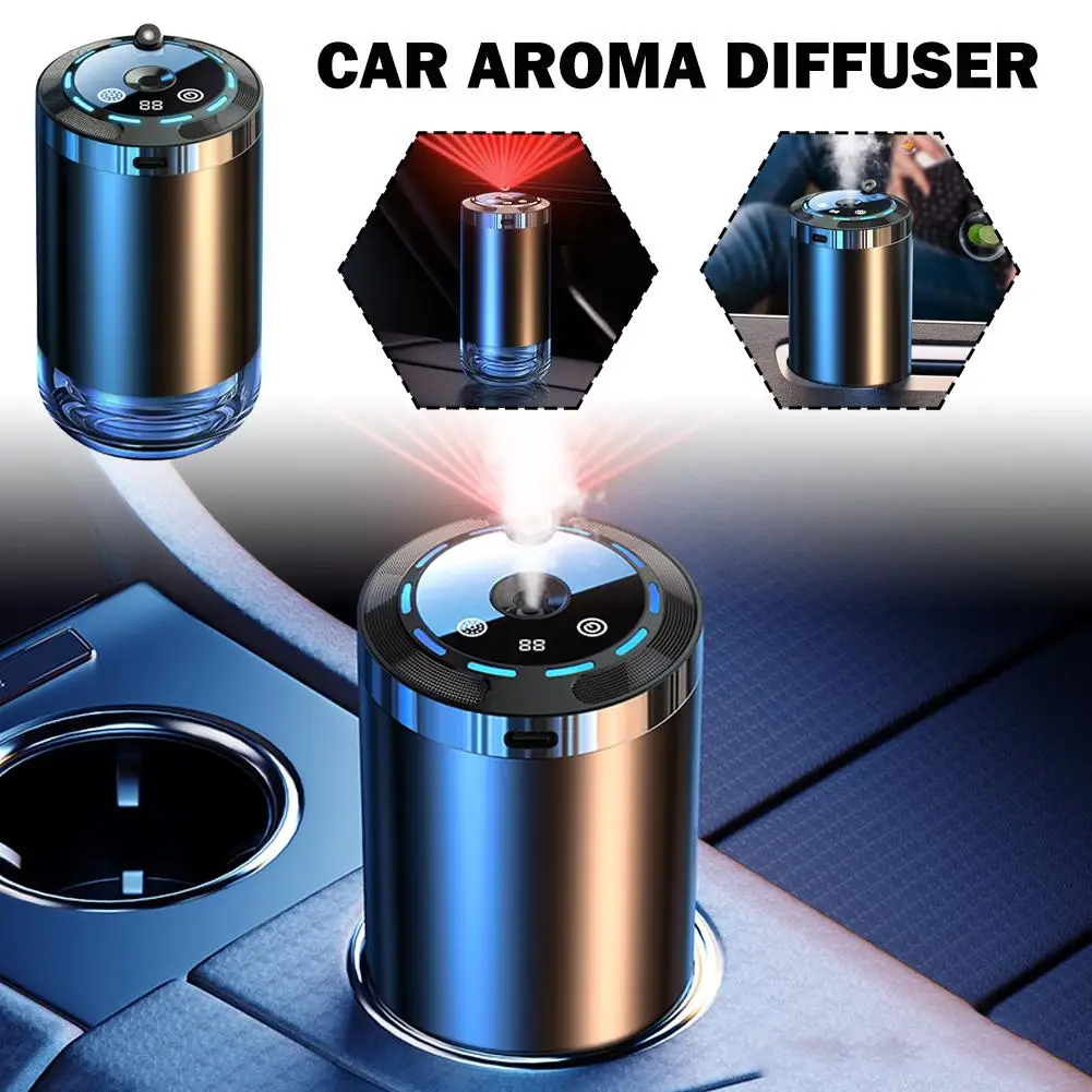 Auto Elektrische Luft Diffusor Aroma Auto Air Vent Luftbefeuchter Nebel Aromatherapie Auto Lufterfrischer Entfernen Geruch Eliminator Auto Werkzeuge Image